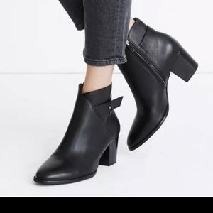 Madewell Kelci Boot Black Sz 9